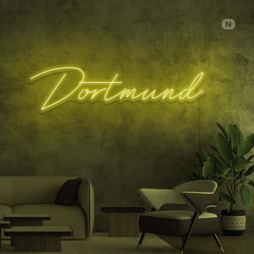 Neon Schild Dortmund