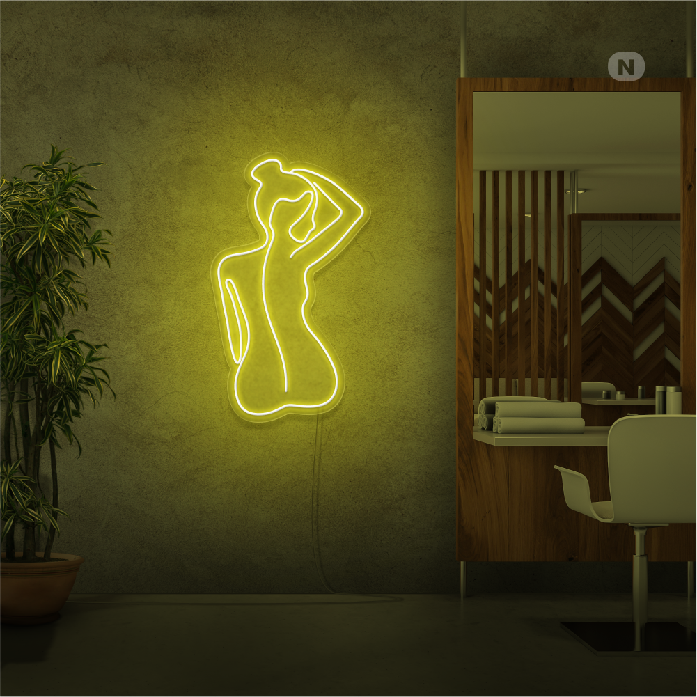 Neon Schild Körper
