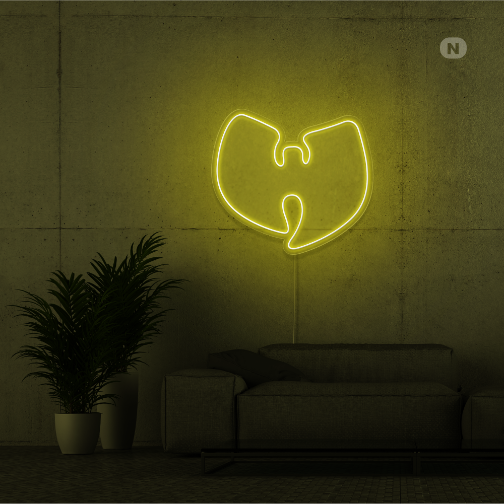 Neon Schild HIPHOP-Logo