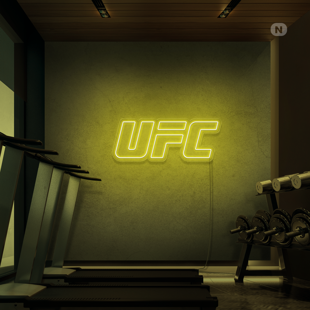 Neon Schild UFC