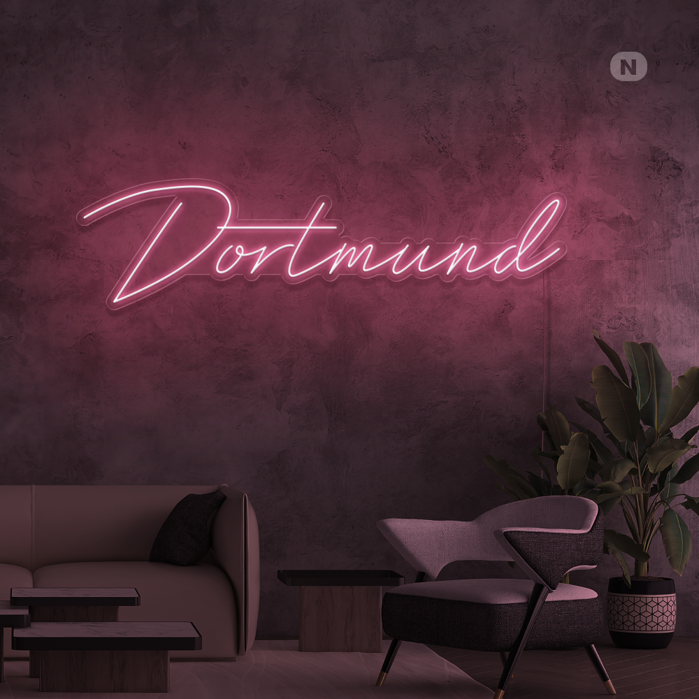 Neon Schild Dortmund
