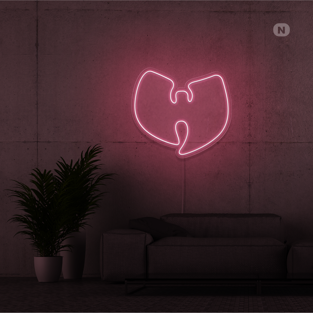 Neon Schild HIPHOP-Logo