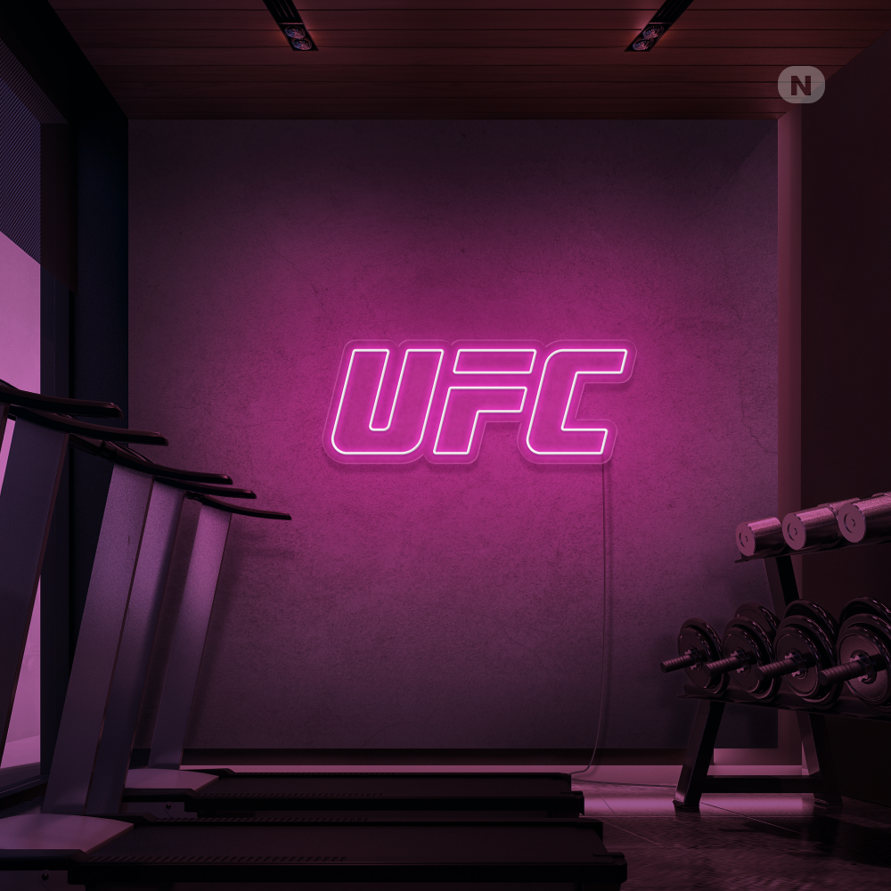 Neon Schild UFC