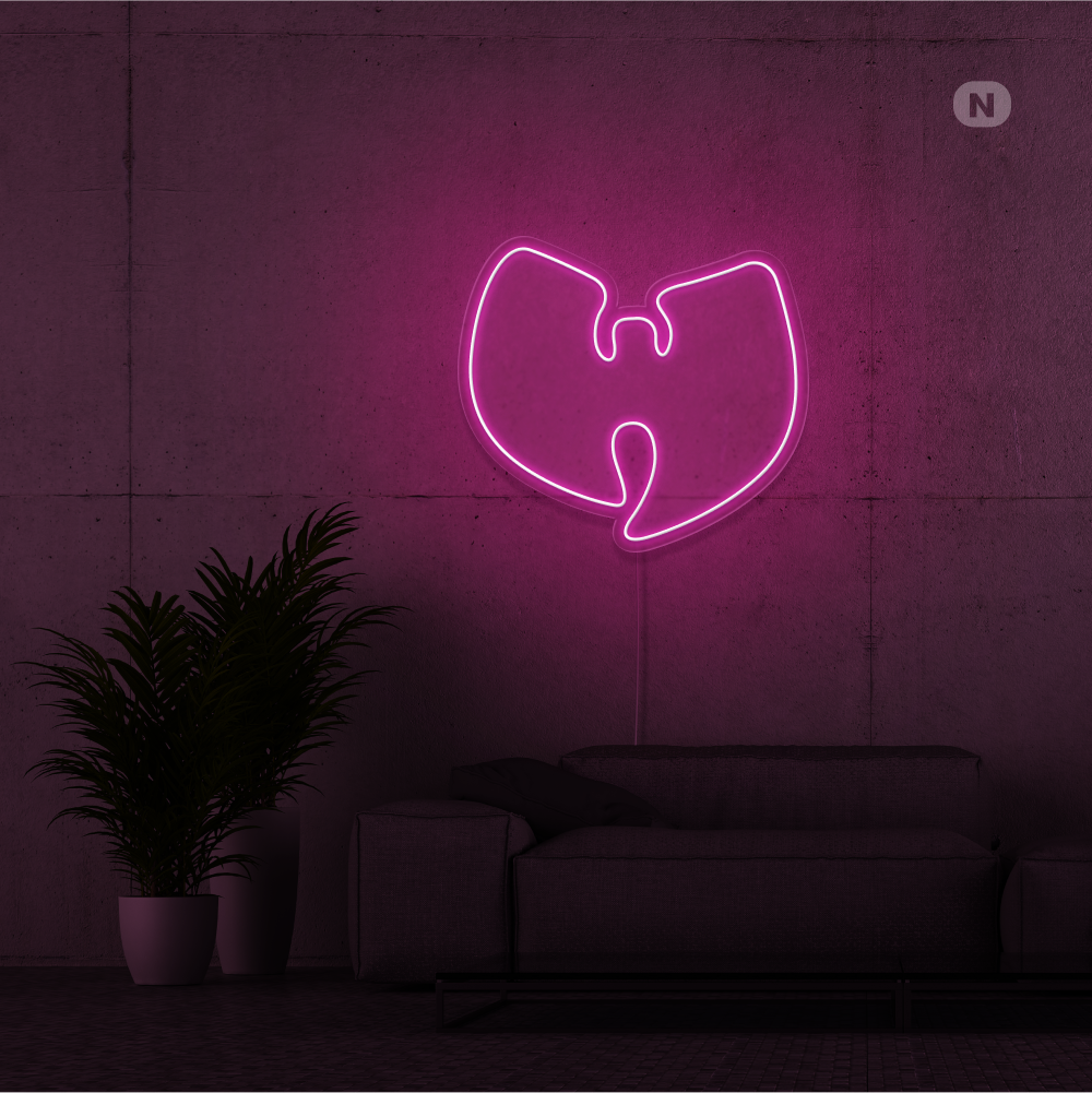 Neon Schild HIPHOP-Logo