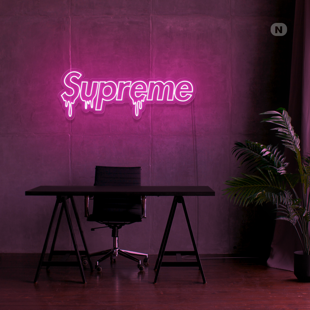Neon Schild Supreme