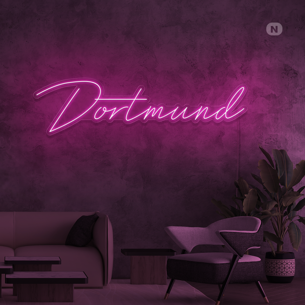 Neon Schild Dortmund