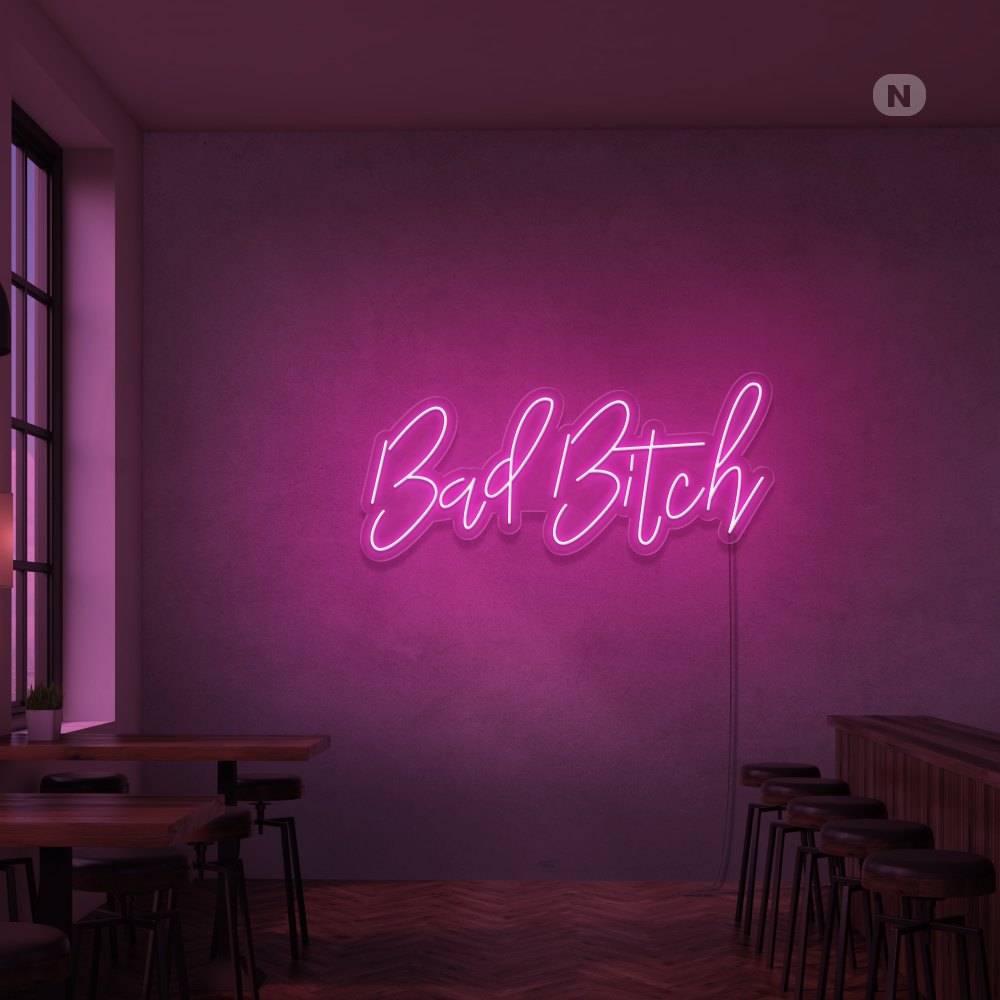 Neon Schild Bad Bitch