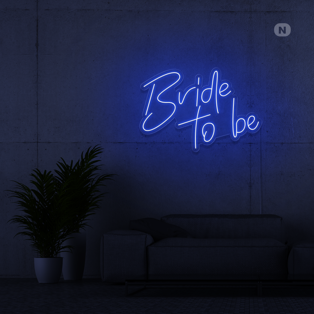 Neon Schild Bride To Be