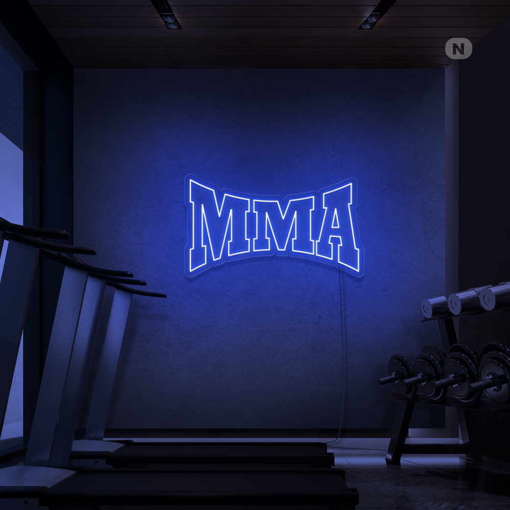 Neon Schild MMA