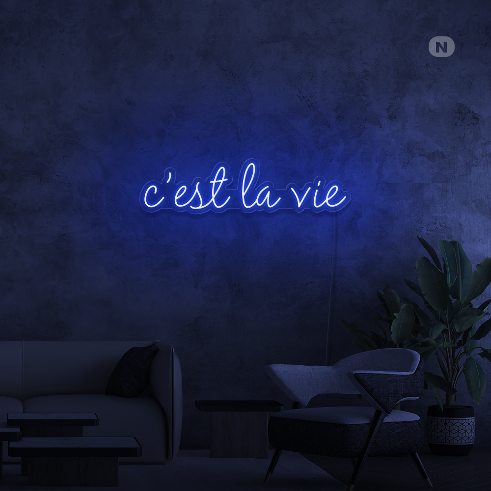 Neon Schild cestlavie