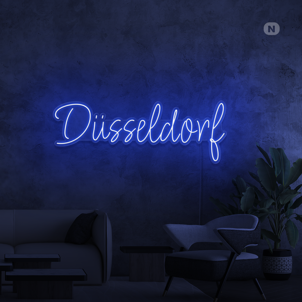 Neon Schild Düsseldorf