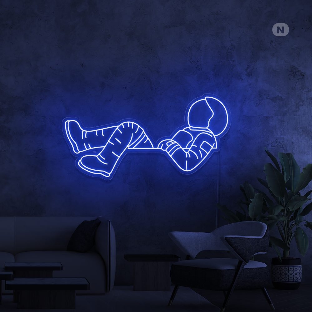 Neon Schild Astronaut