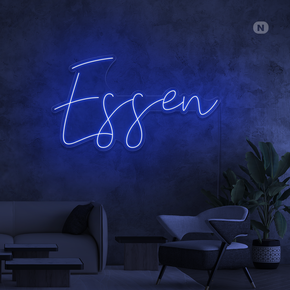 Neon Schild Essen