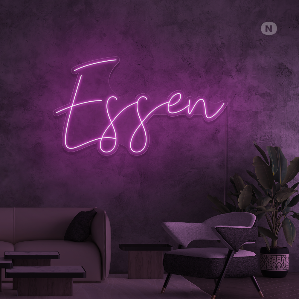 Neon Schild Essen