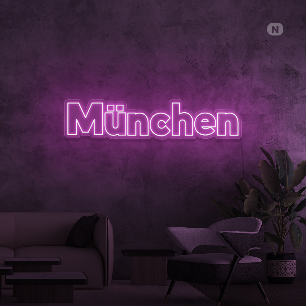 Neon Schild München