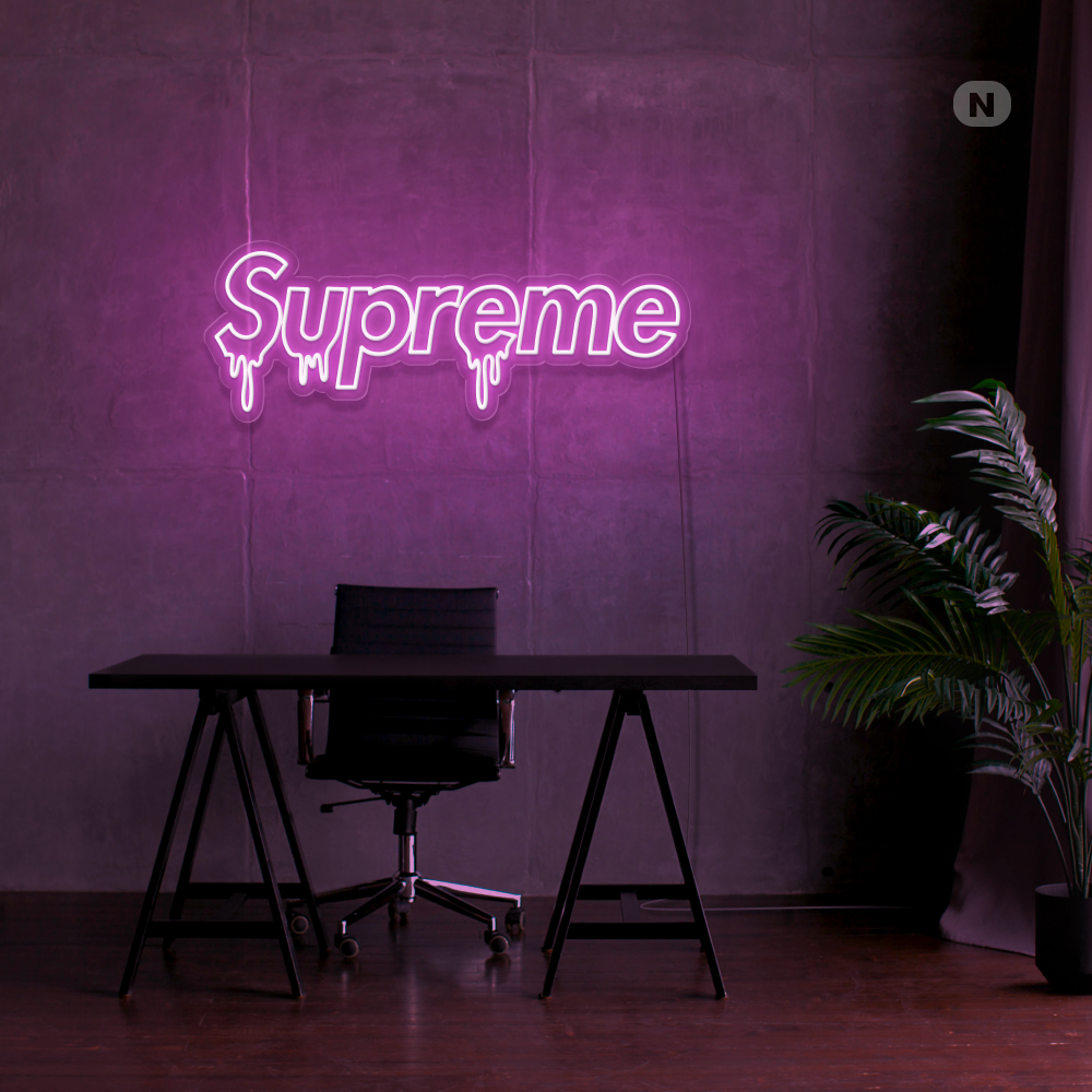 Neon Schild Supreme
