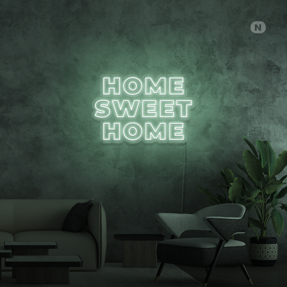 Neon Schild Home Sweet Home