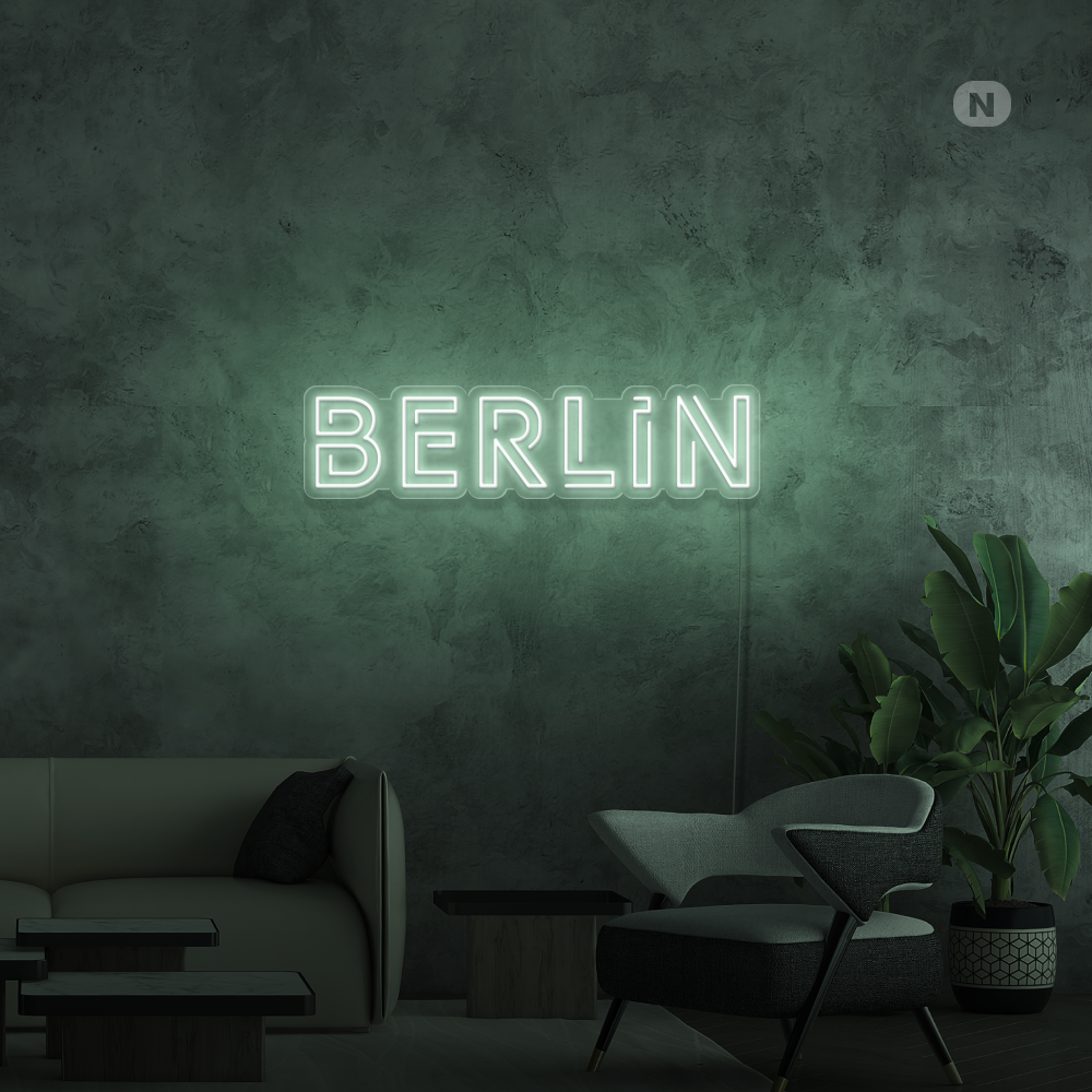 Neon Schild Berlin