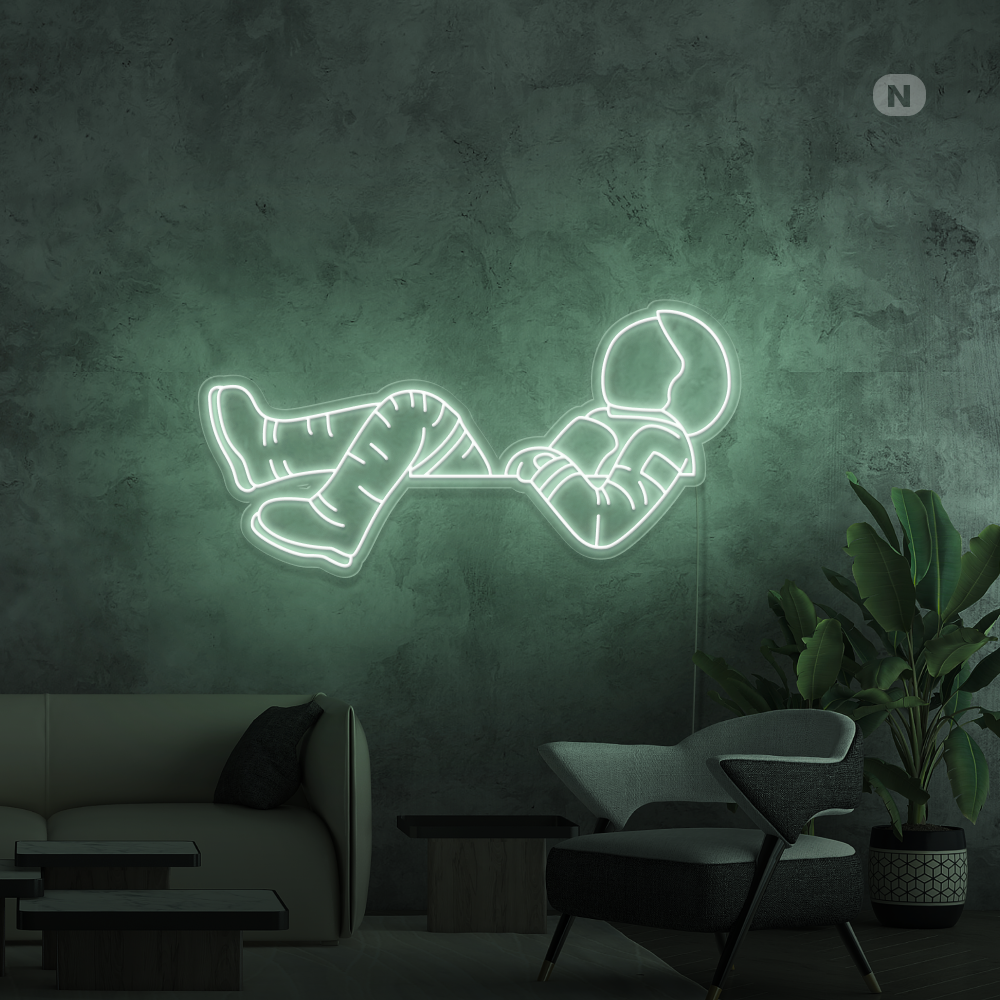 Neon Schild Astronaut