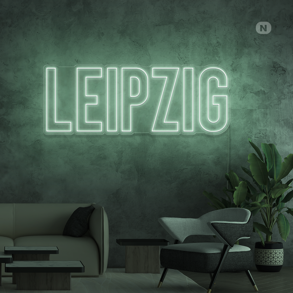 Neon Schild LEIPZIG