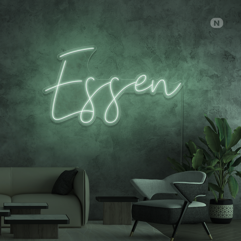 Neon Schild Essen