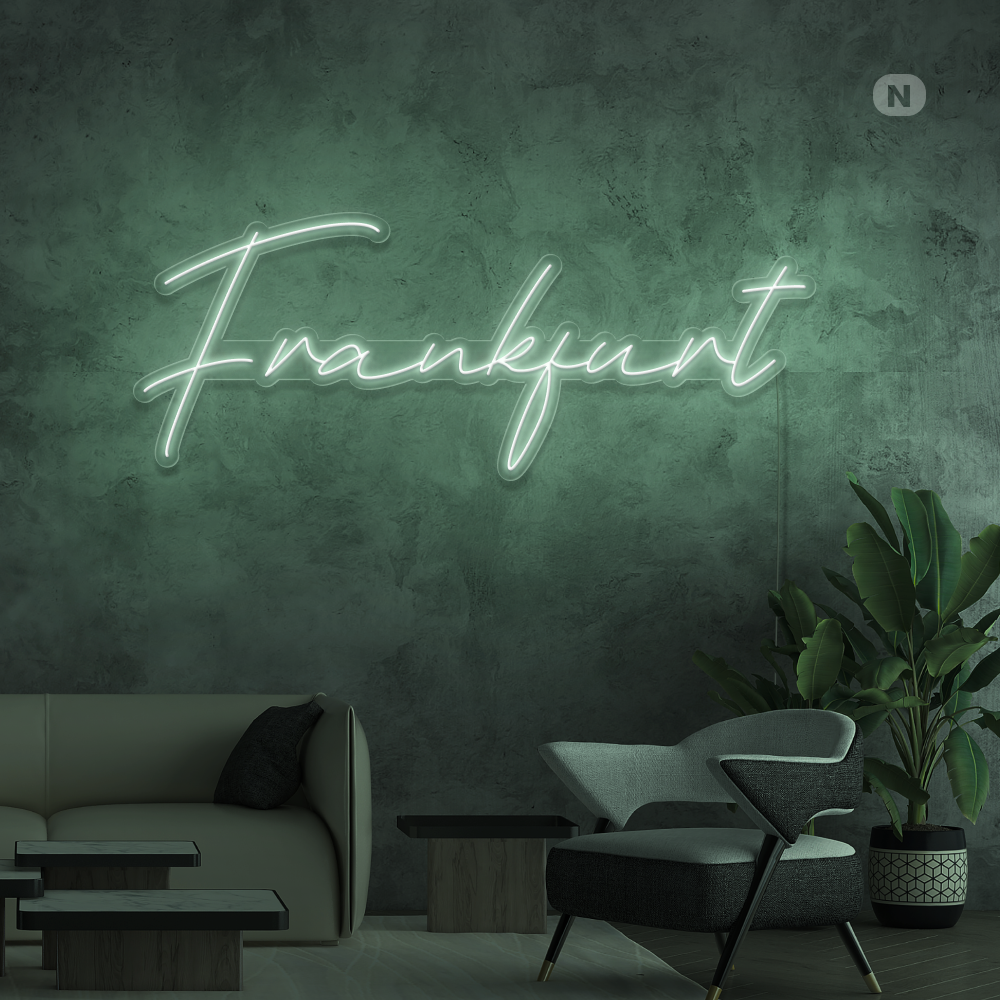 Neon Schild Frankfurt