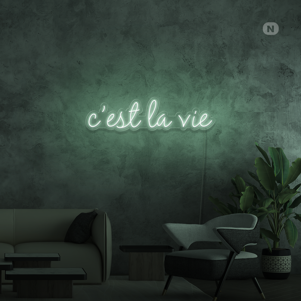 Neon Schild cestlavie