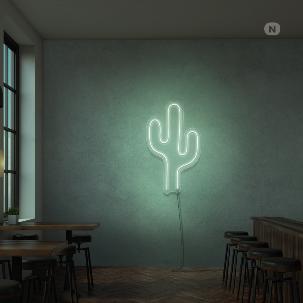 Neon Schild Kaktus