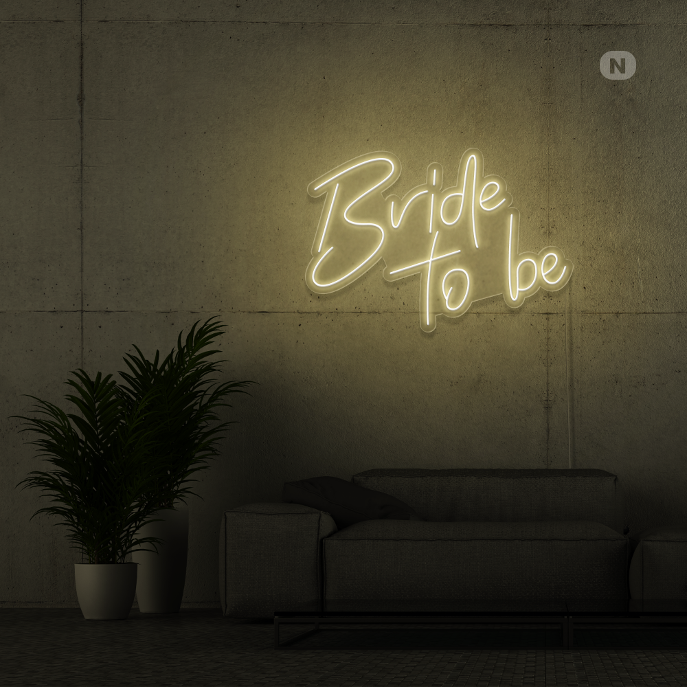 Neon Schild Bride To Be