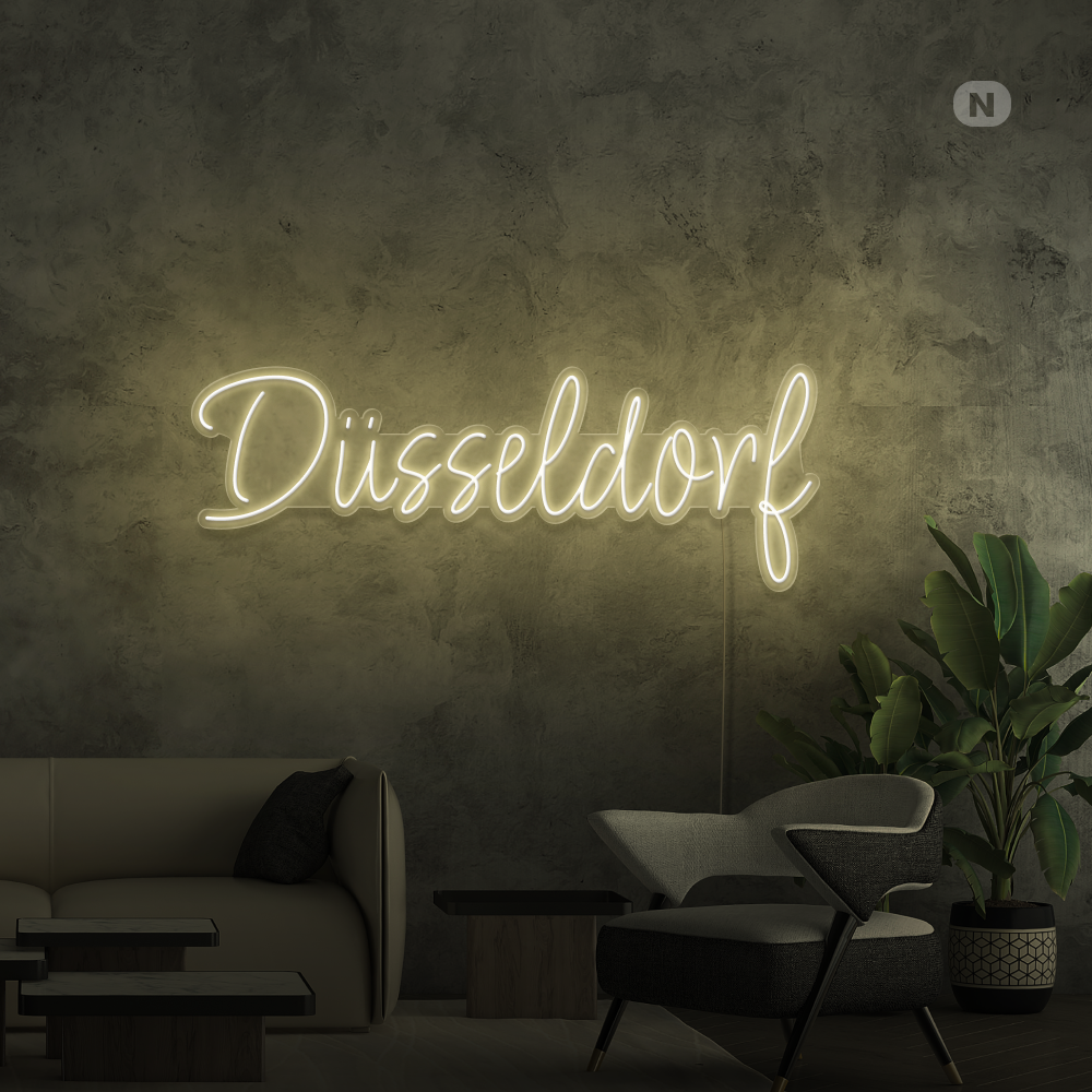 Neon Schild Düsseldorf