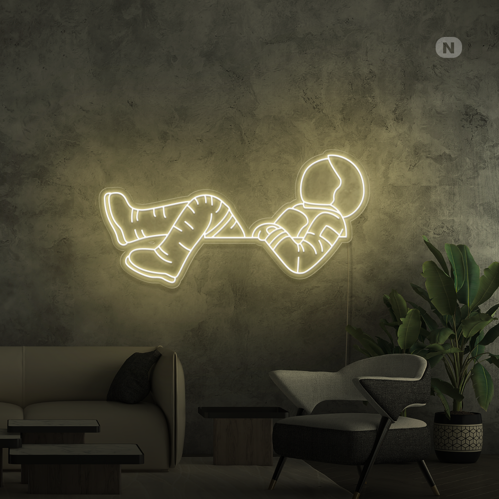 Neon Schild Astronaut