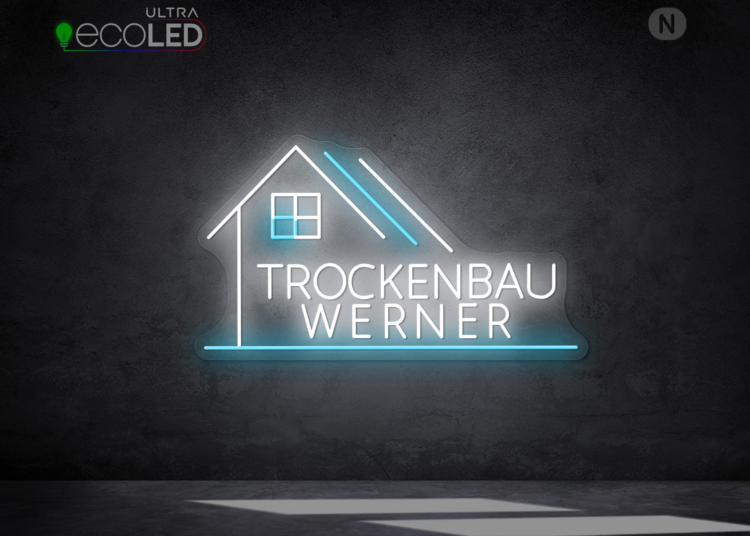 Individuelles Neonschild