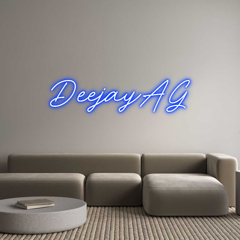 Individuelles Neon: DeejayAG
