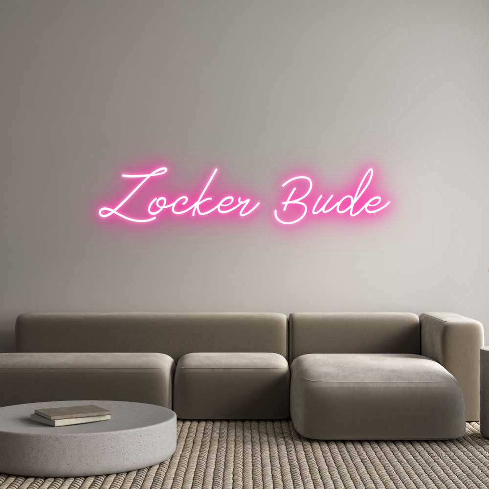 Individuelles Neon: Zocker Bude
