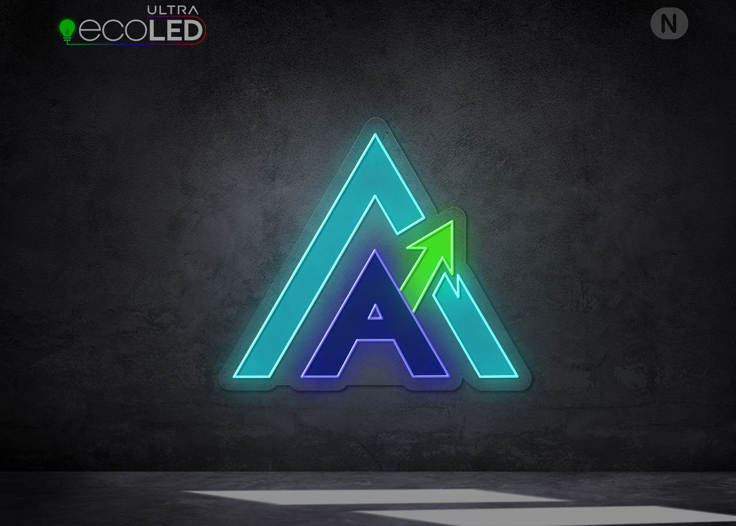 Individuelles Neonschild