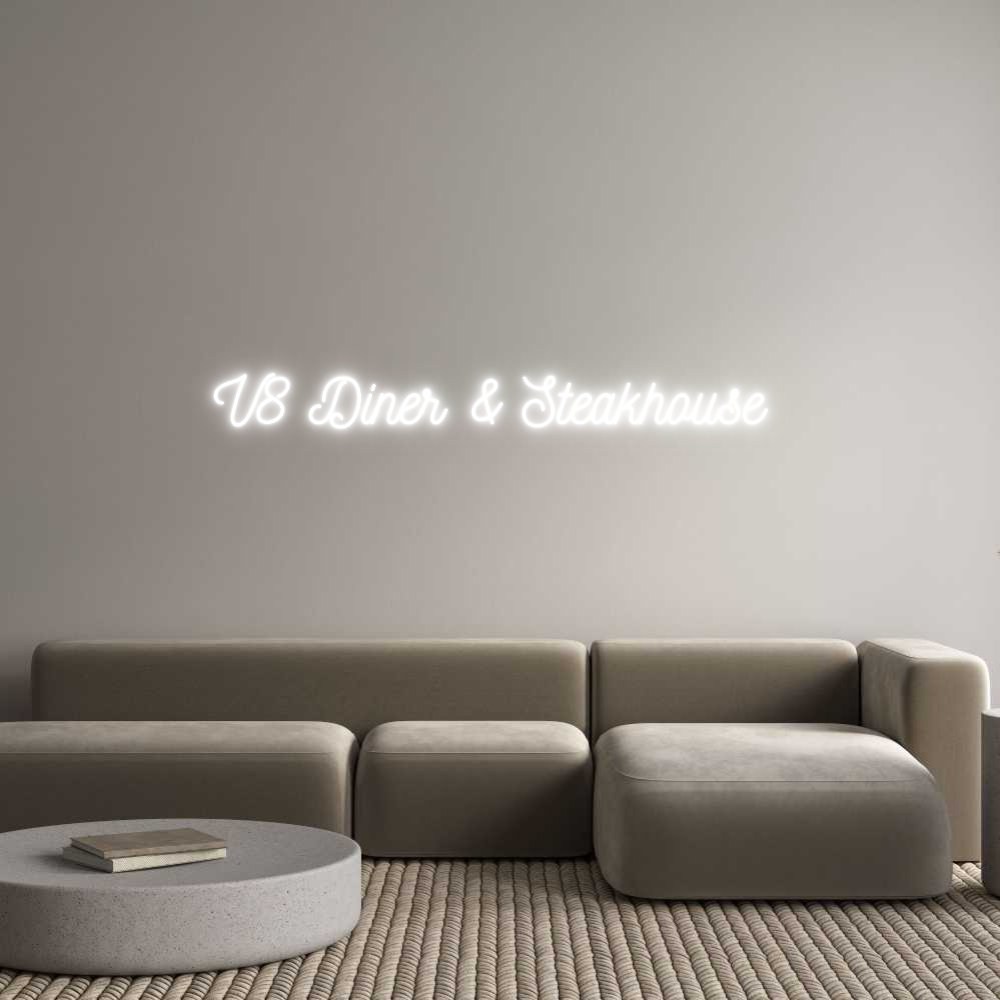 Individuelles Neon: V8 Diner & St...