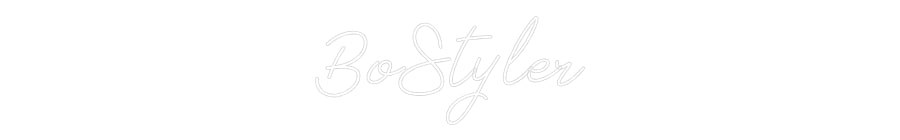 Individuelles Neon: BoStyler