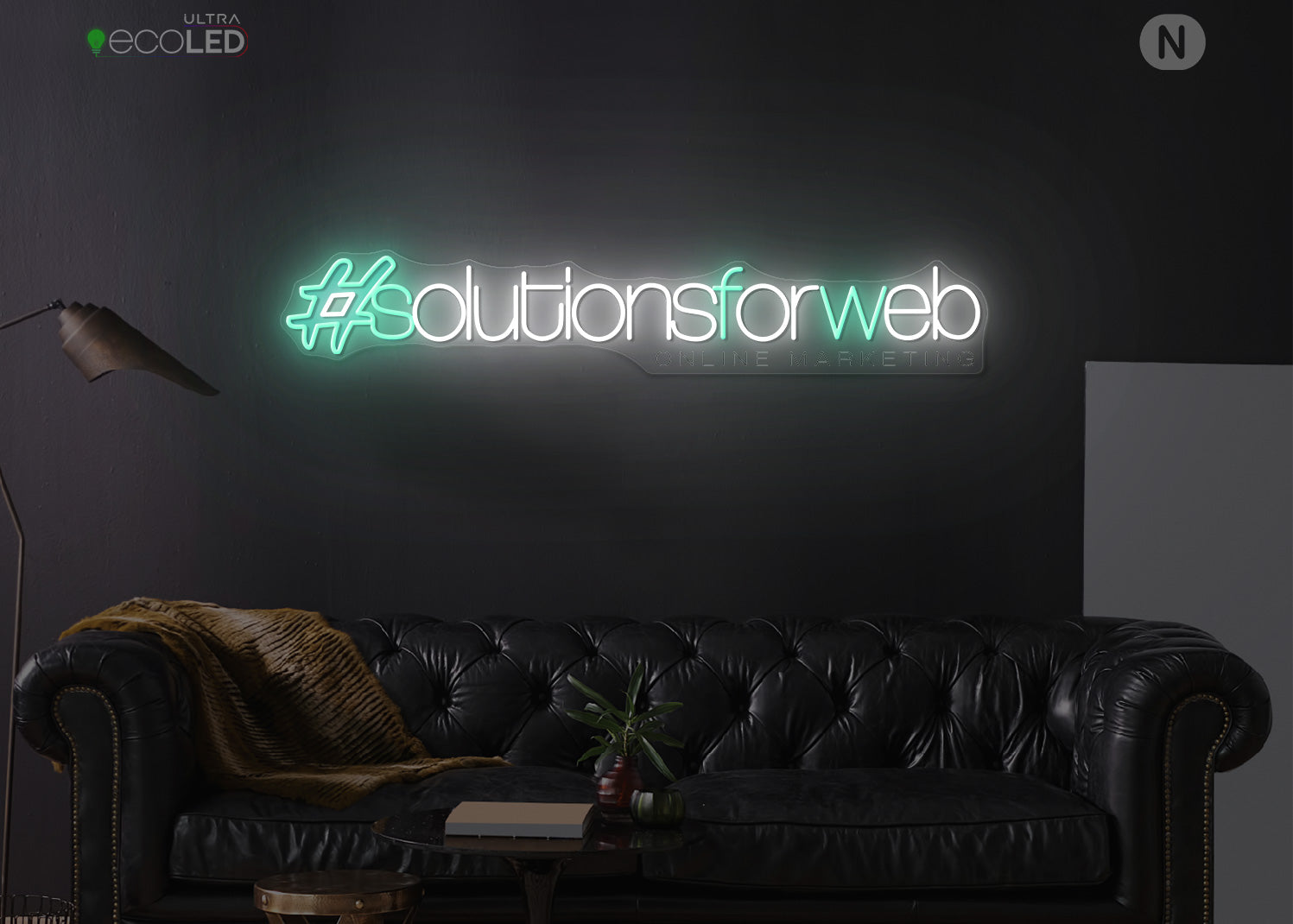 Individuelles Neonschild