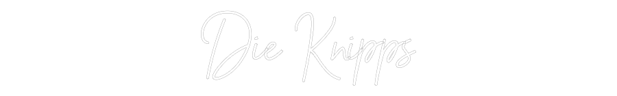 Individuelles Neon: Die Knipps