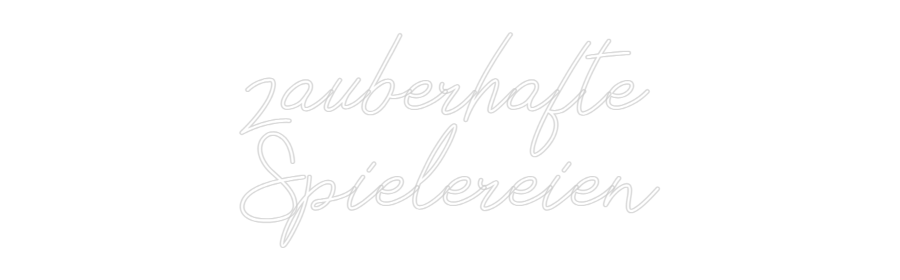 Individuelles Neon: zauberhafte
...
