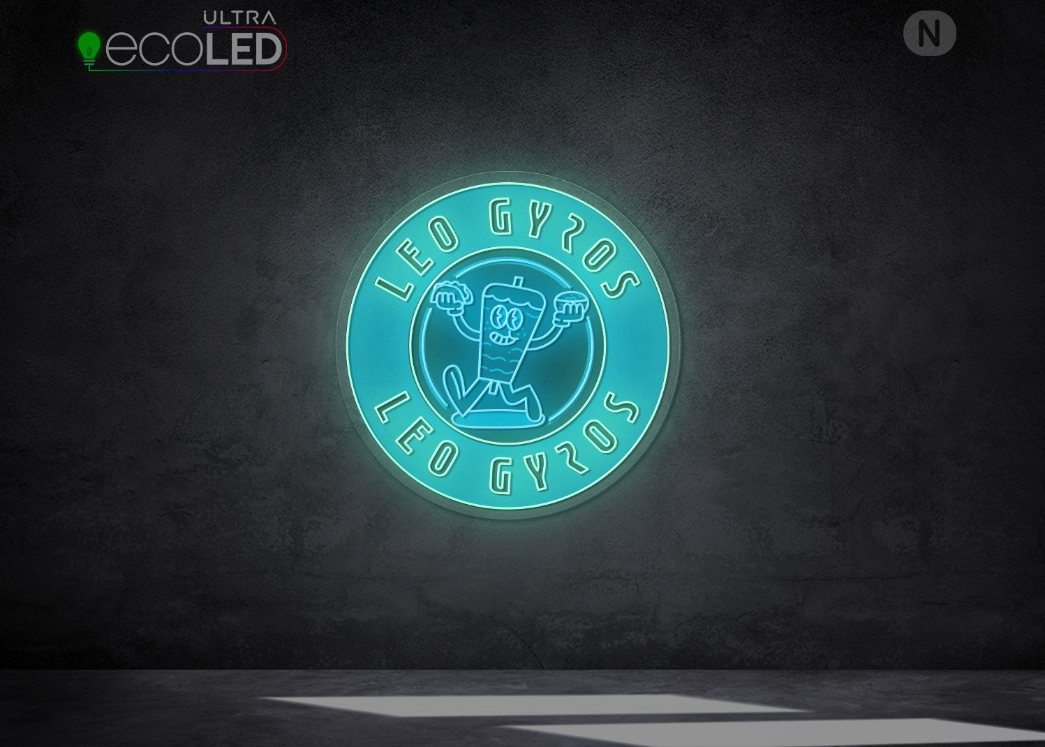 Individuelles Neonschild