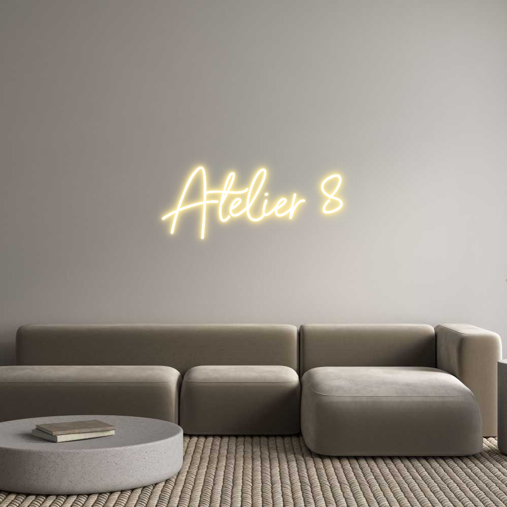 Individuelles Neon: Atelier 8