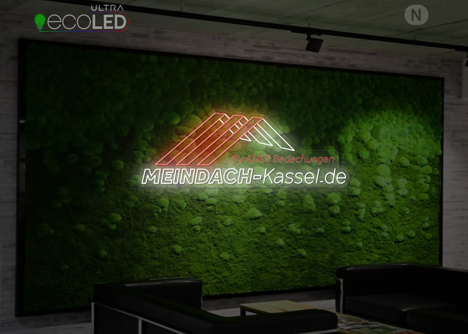 Individuelles Neonschild