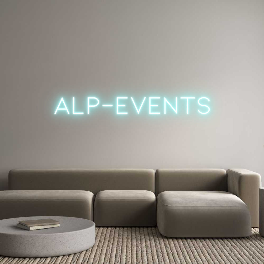 Individuelles Neon: ALP-Events