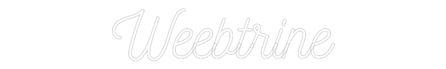 Individuelles Neon: Weebtrine