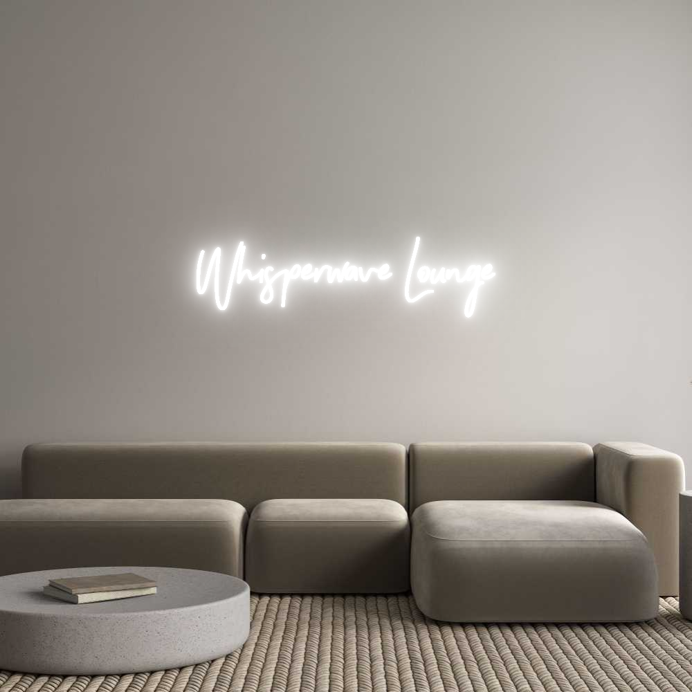 Individuelles Neon: Whisperwave L...