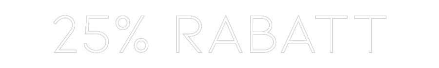 Individuelles Neon: 25% Rabatt