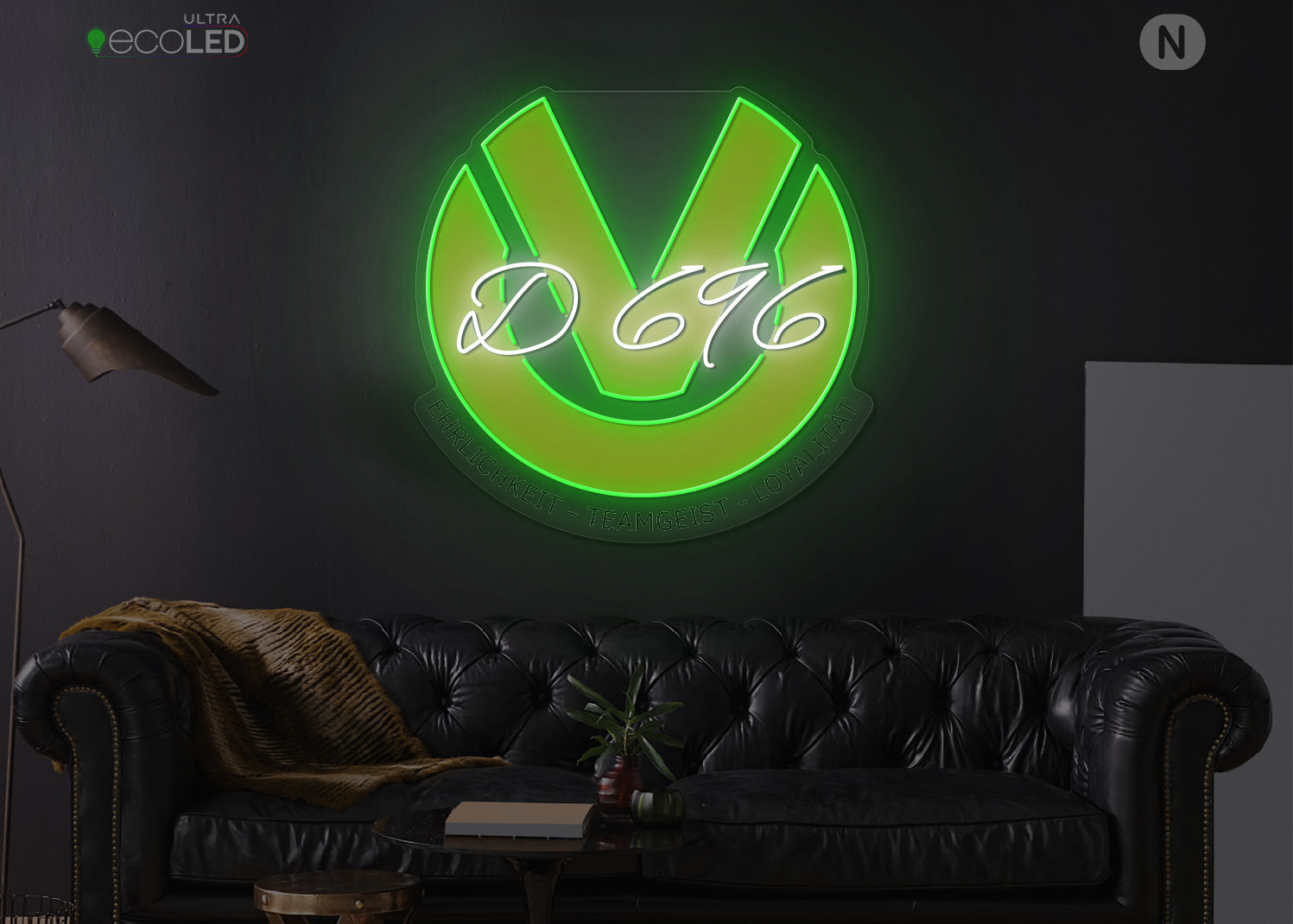 Individuelles Neonschild