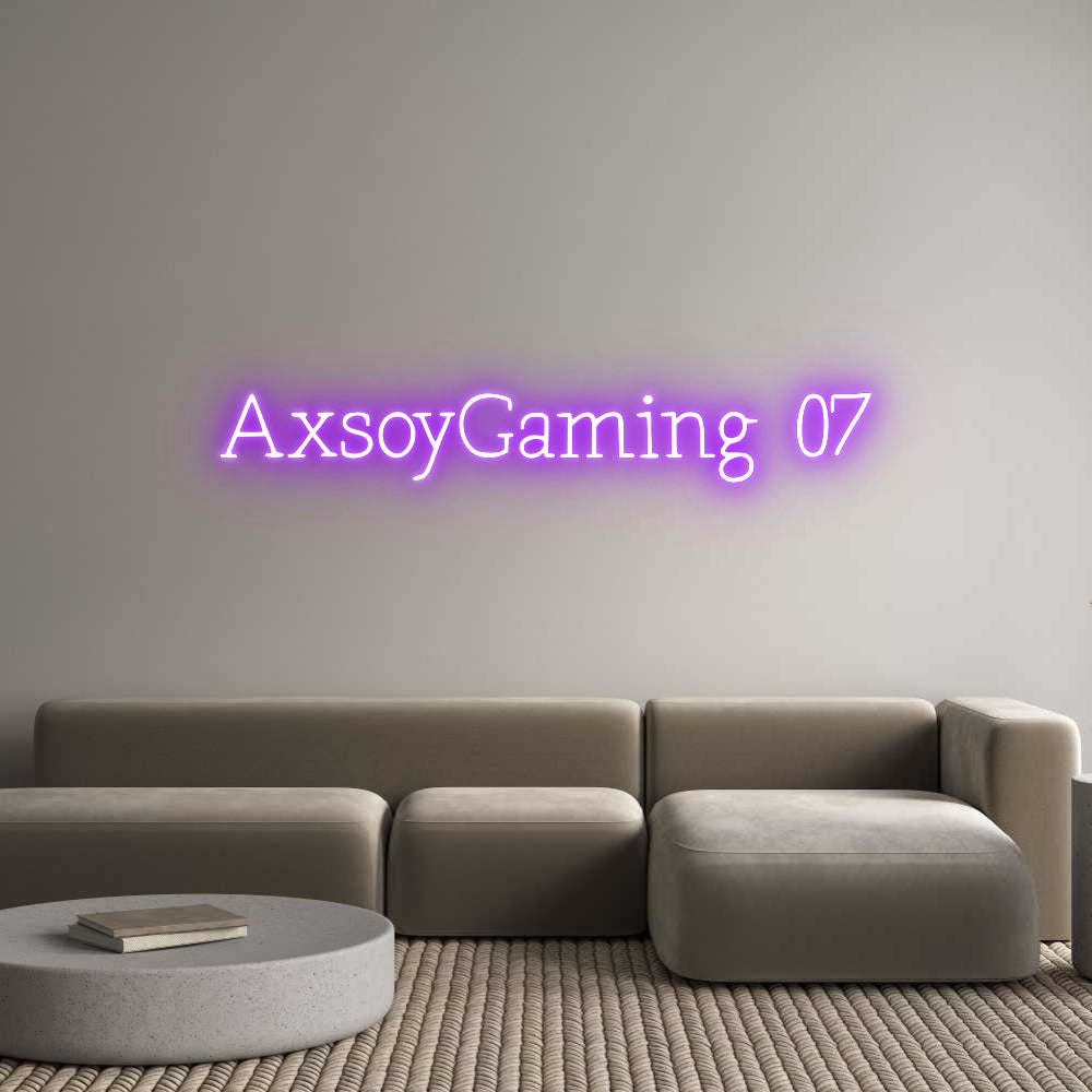 Individuelles Neon: AxsoyGaming 07
