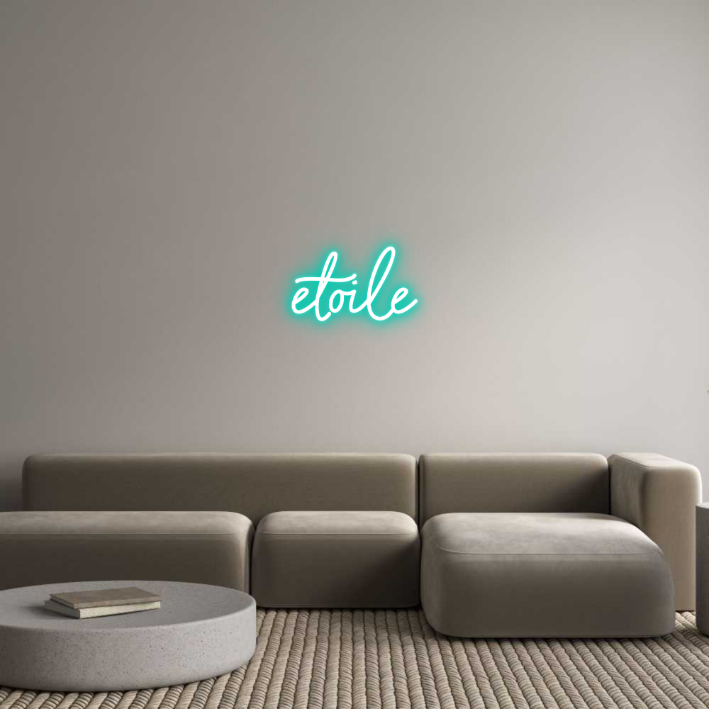 Individuelles Neon: étoile